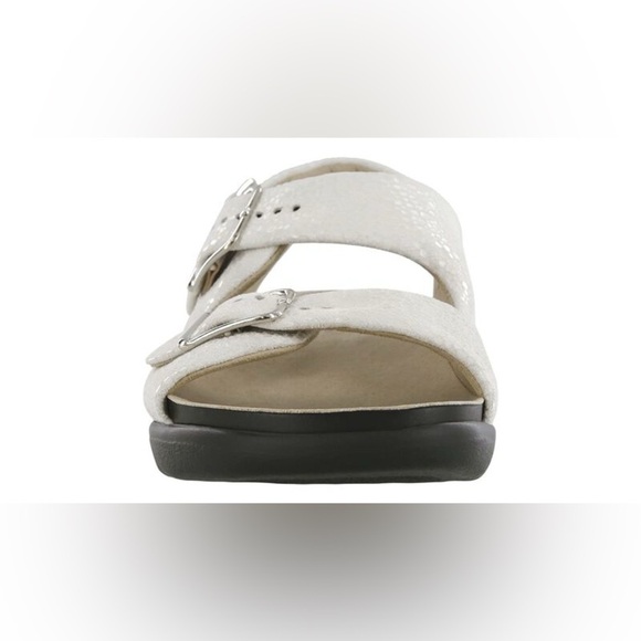 SAS Tripad Women's Size 10M Comfort Relaxed Brown Leather Sandals Strap Buckles - Picture 4 of 16